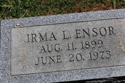 Irma L. Ensor on Sysoon