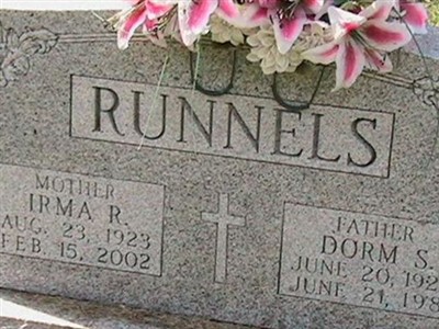 Irma R Fritz Runnels on Sysoon