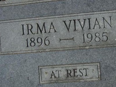 Irma Vivian Alsobrook on Sysoon