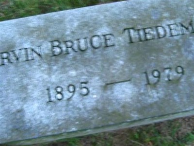 Irvin Bruce Tiedman on Sysoon