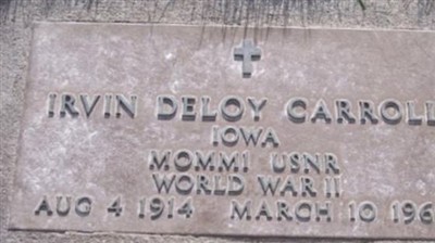 Irvin Deloy Carroll on Sysoon