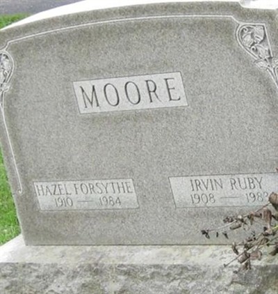Irvin Ruby Moore on Sysoon