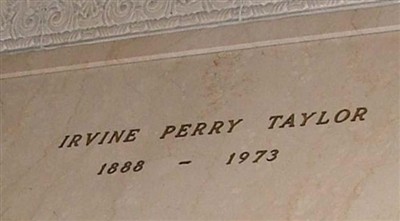 Irvine Perry Taylor on Sysoon