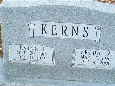 Irving F Kerns on Sysoon