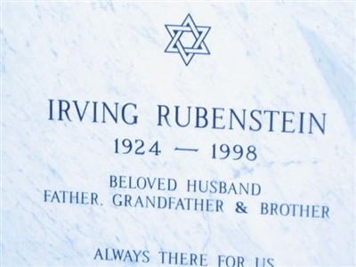 Irving Rubenstein on Sysoon