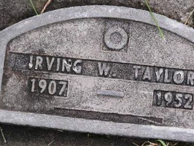 Irving W Taylor on Sysoon