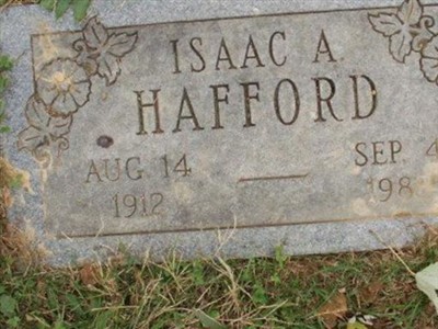 Isaac A. Hafford on Sysoon