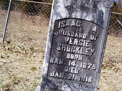 Isaac Andrew Shockley on Sysoon
