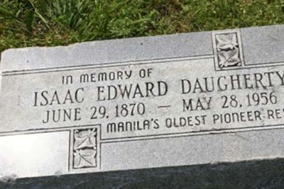 Isaac Edward Daugherty on Sysoon
