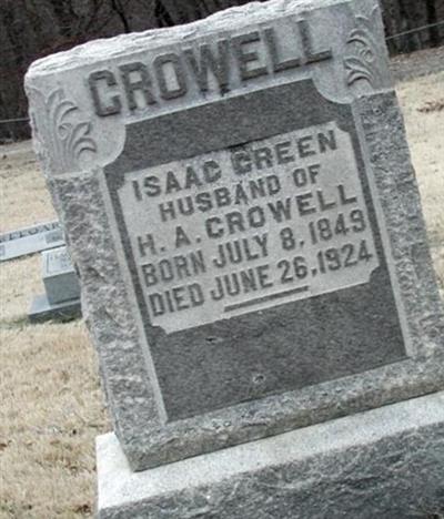 Isaac Green Crowell on Sysoon