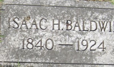 Isaac H Baldwin on Sysoon