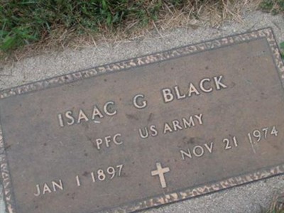 Isaac "Ike" G. Black on Sysoon