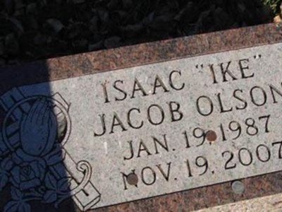 Isaac Jacob "IKE" Olson on Sysoon