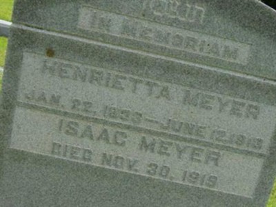 Isaac Meyer on Sysoon