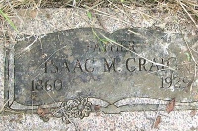 Isaac Monroe Craig, Sr on Sysoon