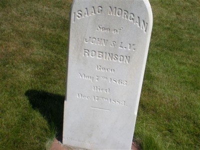 Isaac Morgan Robinson on Sysoon