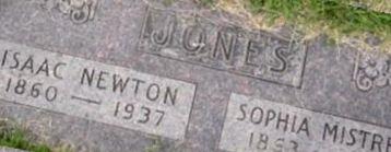 Isaac Newton Jones on Sysoon