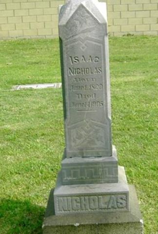 Isaac Nicholas on Sysoon