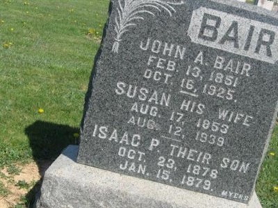 Isaac P Bair on Sysoon
