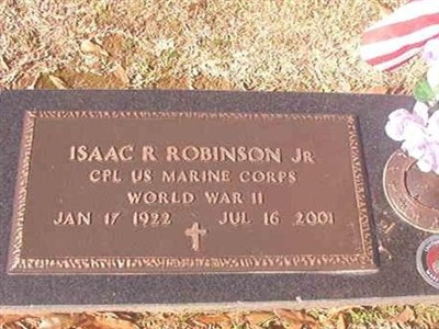 Isaac R Robinson, Jr on Sysoon