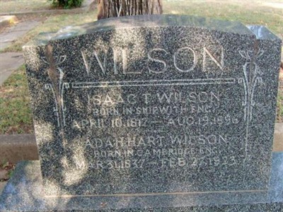 Isaac T. Wilson on Sysoon