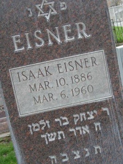 Isaak Eisner on Sysoon