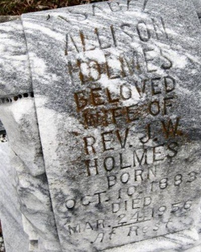 Isabel Allison Holmes on Sysoon