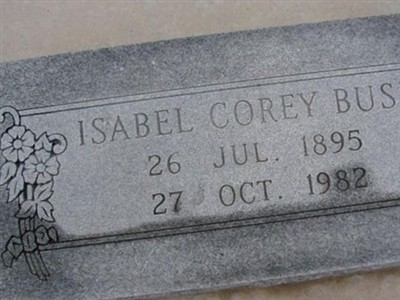 Isabel Corey Buse on Sysoon