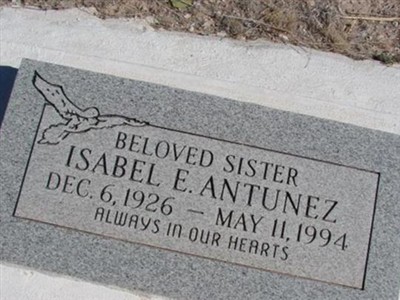 Isabel E Antunez on Sysoon