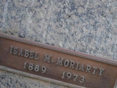 Isabel M Moriarty on Sysoon