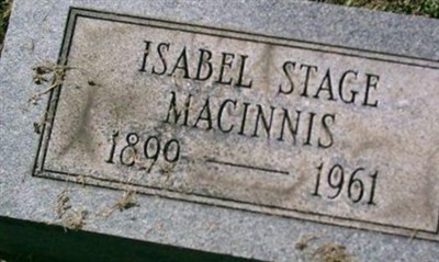 Isabel Stage MacInnis on Sysoon