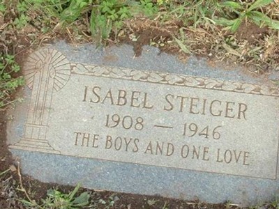 Isabel Steiger on Sysoon