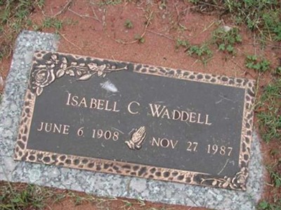 Isabell C Waddell on Sysoon