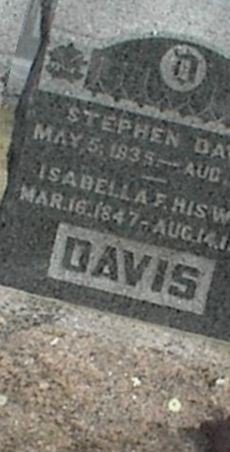 Isabella F. Davis on Sysoon