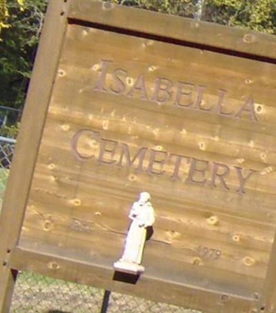 Isabella Memorial Cemetery on Sysoon