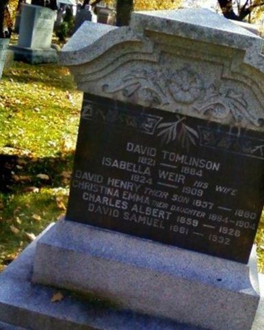 Isabella Weir Tomlinson on Sysoon