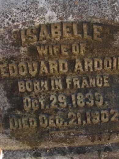 Isabelle Ardoin on Sysoon