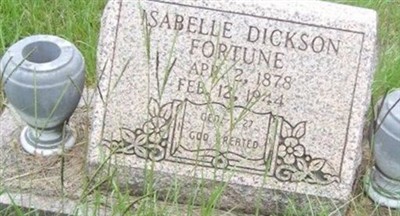 Isabelle Dickson Fortune on Sysoon