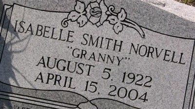 Isabelle "Granny" Smith Norvell on Sysoon