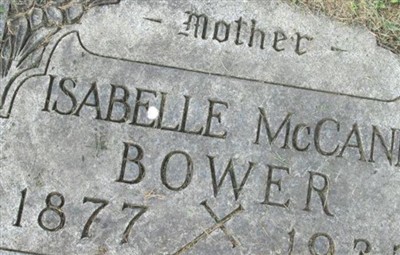 Isabelle McCann Bower on Sysoon