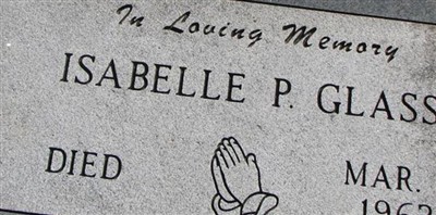 Isabelle P Glass on Sysoon