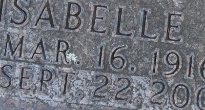 Isabelle R. Carlson on Sysoon