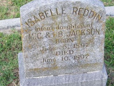Isabelle Reddin Jackson on Sysoon