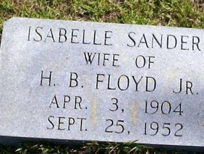 Isabelle Sanders Floyd on Sysoon