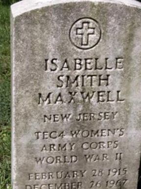 Isabelle Smith Maxwell on Sysoon
