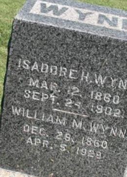 Isadore H Wynn on Sysoon
