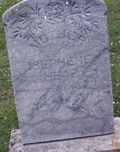 Isephene Heap on Sysoon