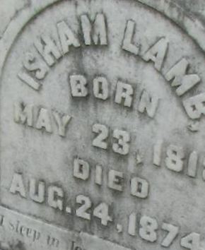 Isham Lamb on Sysoon