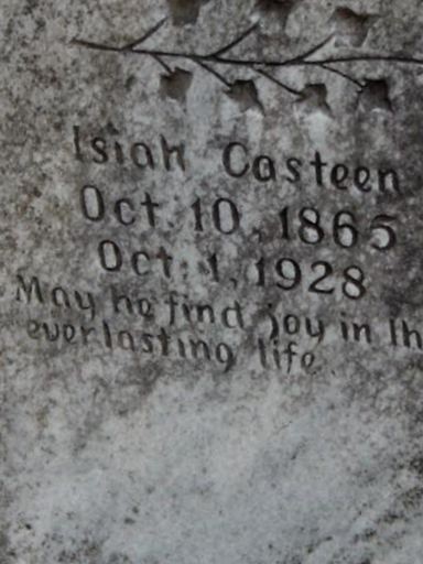 Isiah Casteen on Sysoon