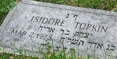 Isidore Topkin on Sysoon